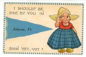 VT - Johnson. Banner, Dutch Girl, Side By You