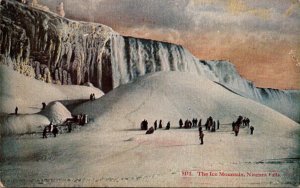 New York Niagara Falls The Ice Mountain 1919