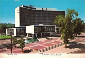 c.1974 City Hall Hamilton Ontario Canada Continental Postcard 2T7-83