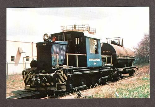 RI Warwick Railway Railroad Train104 Cranston Bellefonte Rhode Island Postcard