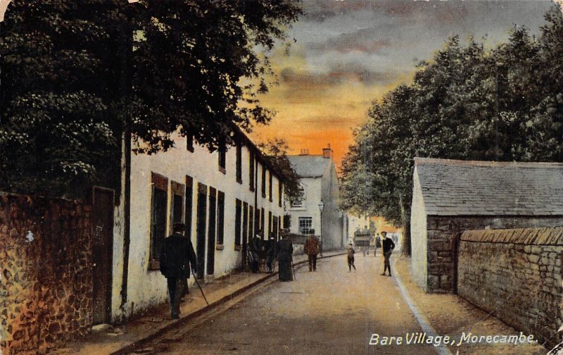 MORECAMBE LANCASHIRE ENGLAND~BARE VILLAGE~POSTCARD