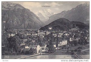 Panorama, Interlaken, Berne, Switzerland, 1900-1910s
