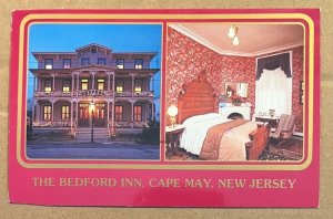 USED POSTCARD - THE BEDFORD INN, 805 STOCTON AVE., CAPE MAY, N.J.