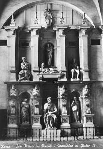 Italy - Rome, Mausoleum,di Giulio II, San Pietro in Vincoli    *RPPC