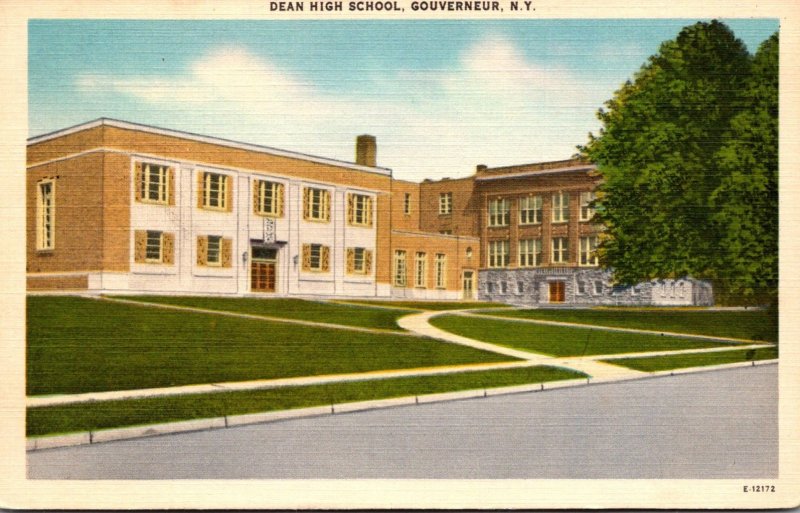 New York Gouverneur Dean High School