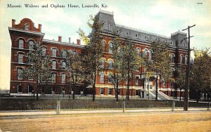 Masonic Widows & Orphans Home Louisville, KY , USA Unused paper wear on corners