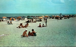 Maryland Ocean City Beach Scene