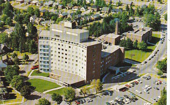 Canada Aerial View St Mary's Hospital Kitchener Ontario