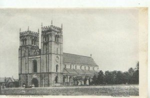 Nottinghamshire Postcard - Worksop Priory Church - Ref 10847A