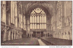 England Ely The Cathedral Lady Chapel