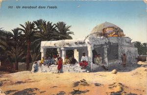 B37353 Un Marabout dans l`oasis  tunisia