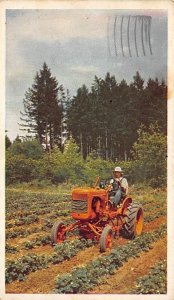 Farmers on small acreages 1941 postal marking on front