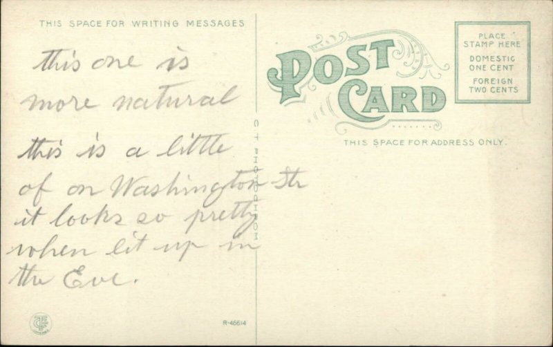 Owosso MI Ann Arbor RR Train Depot Station c1910 Postcard