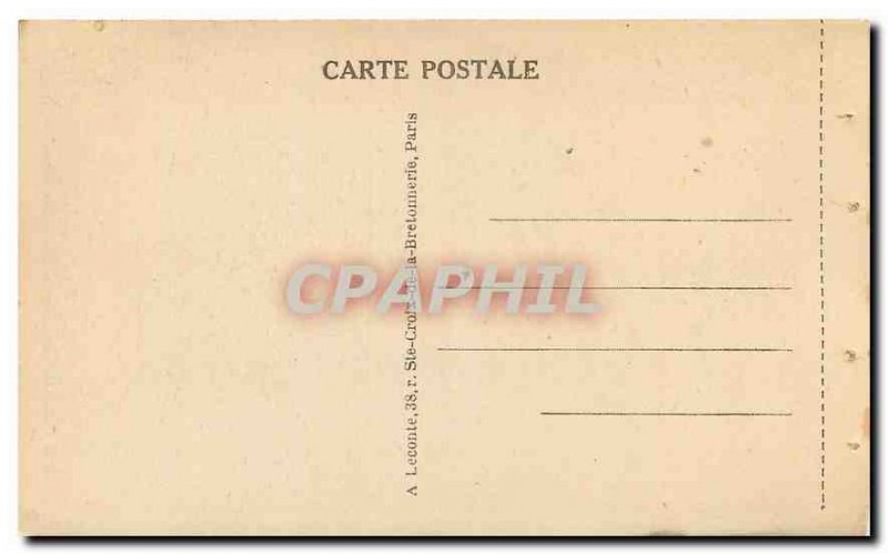 Old Postcard Paris Quays Notre Dame