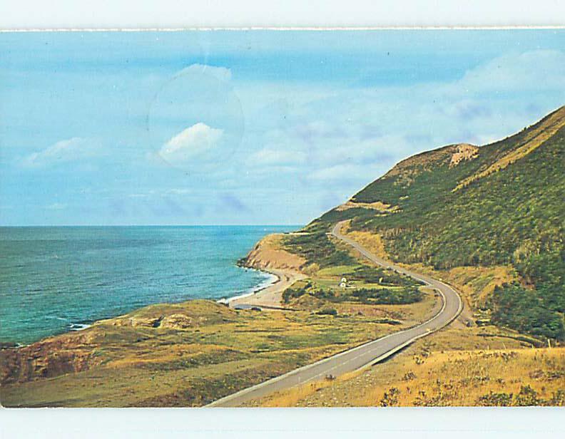Pre-1980 TOWN VIEW SCENE Cape Breton Nova Scotia NS p9827