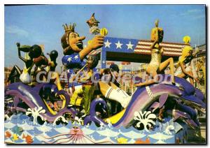 Postcard Modern Nice Carnival King XCII New World Sidro