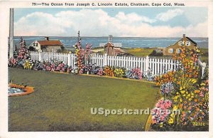 The Ocean from Joseph C Lincoln Estate - Chatham, Massachusetts MA  