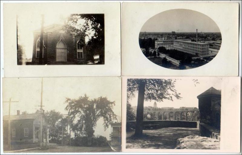 4 - RPPC, Buildings & Street Scenes