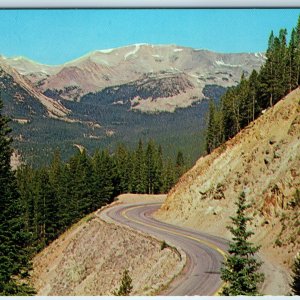 1961 Rocky Mountains Park, Col Trail Ridge Road Far View Curve Never Summer A222