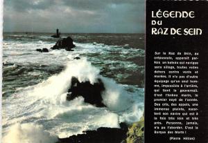 BR4527 L extremite de la Pointe Du Raz La legende du Raz de Sein  france