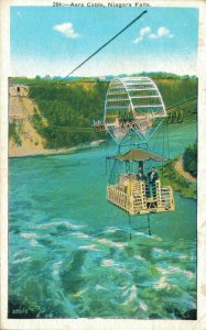 USA Aero Cable Niagara Falls Vintage Postcard 07.36