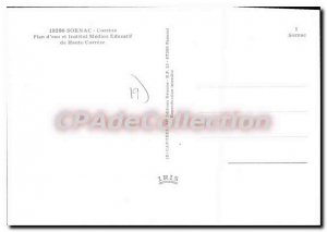 Postcard Modern Sornac Stretch Of Water And Institut Medico Educatif