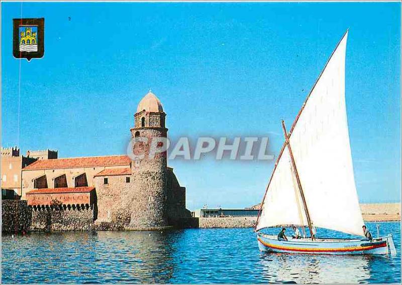 Postcard Modern Light and Colors of the Cote Vermeille Collioure