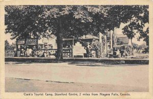 Clark's Tourist Camp Stamford Centre Niagara Falls Canada #2 postcard