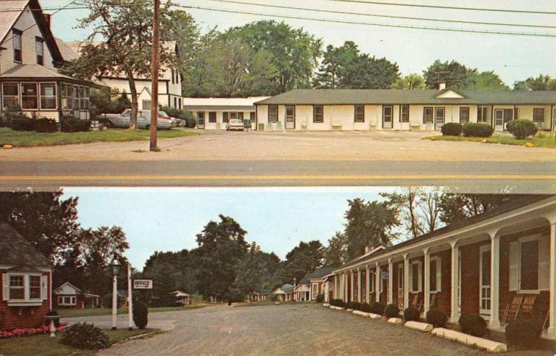 Portland Maine Tiltons Motel Multiview Vintage Postcard K825839