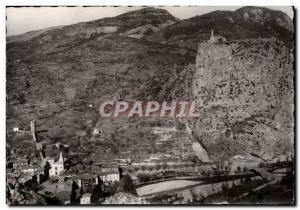 Old Postcard Roc Castellane the Napoleon Bridge and Church