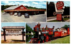 Rhode Island N.Scituate Highland Orchards ,Scale Model Train Ride