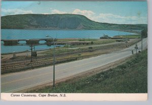Canso Causeway, Cape Breton, Nova Scotia, 1983 Chrome Postcard