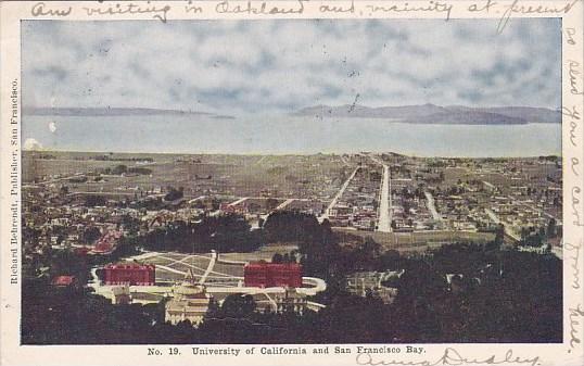 California San Francisco Univeristy Of California And San Francisco Bay