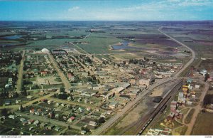 LACOMBE , Alberta, Canada, 50-60s; Air View