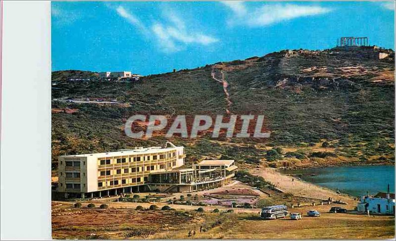 Postcard Modern Sounio Hotel Eghaion