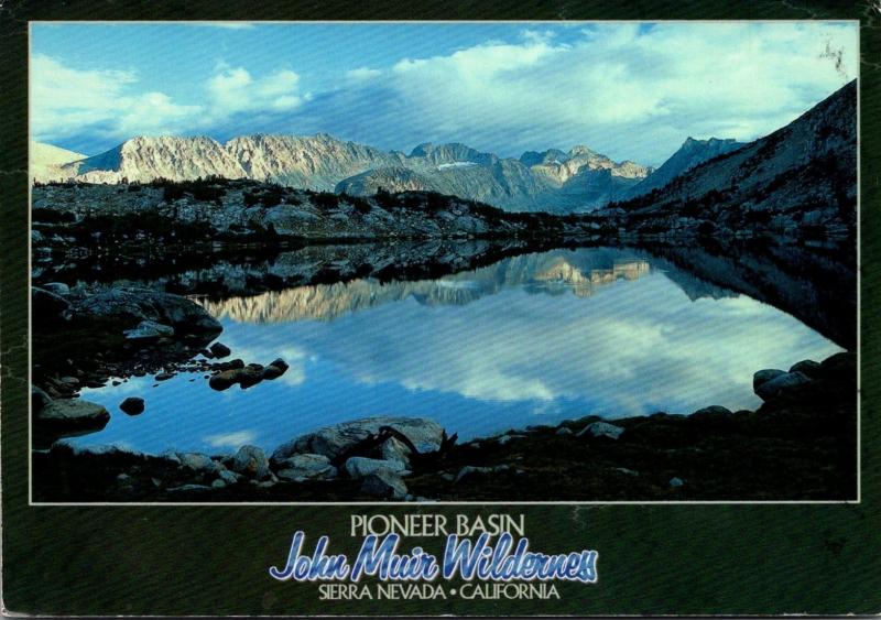 California Sierra Nevada Pioneer Basin John Muir Wilderness