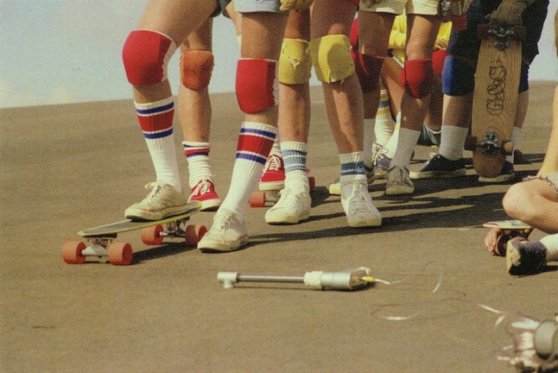 1970s Sports Socks Vintage Fashion Parade Ankle Protection Postcard