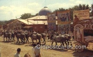 Circus World Museum Baraboo, Wisconsin, USA 1973 tear bottom edge, minor corn...