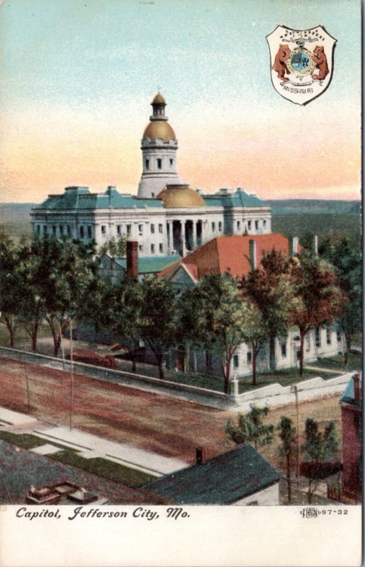 Postcard MO Missouri State Capitol - Jefferson City