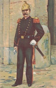 Pompiere Pontificia In Alta Tenuta Italian Military Uniform Army Postcard