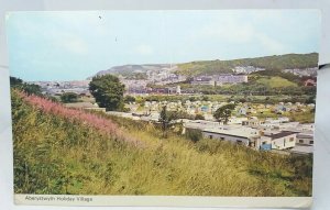 Aberystwyth Holiday Village Wales Vintage Postcard