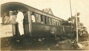Ferrocarril National Railroad Train #1-2 Claise RPPC Photo Postcard 22-5369