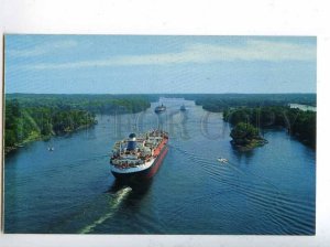 204371 CANADA USA Thousand Islands St.Lawrence Seaway postcard