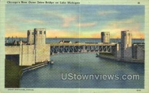Outer Drive Bridge in Lake Michigan, Michigan