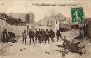 CPA Bataille de CHAMPIGNY-SUR-MARNE GUERRE MILITAIRE 1870 (50306)