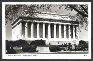 Washington DC - Lincoln Memorial - RPPC - [DC-165]