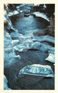 White Mountains NH-New Hampshire, Pool Near The Flume Chuck Theodore Postcard