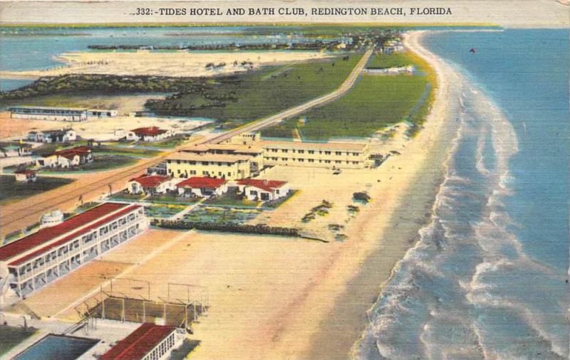 8233  FL  Redington Beach     Aerial View Tides Hotel and Bath Club
