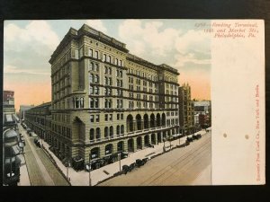 Vintage Postcard 1901-1907 Reading Terminal Philadelphia PA