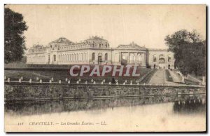 Old Postcard Chantilly Grand Stables